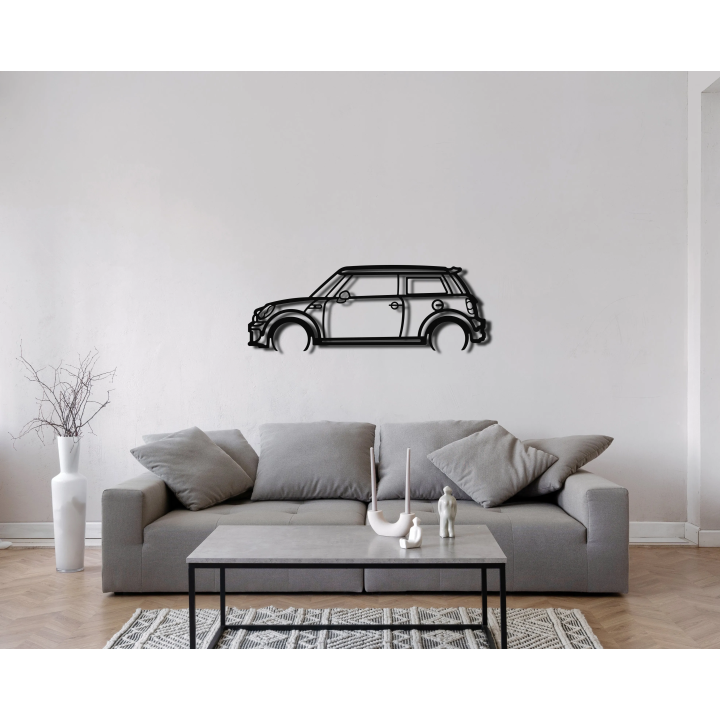 MINI One full silhouette