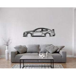 Mercedes C63 AMG Black series full silhouette