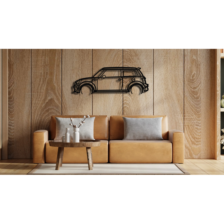 MINI One full silhouette