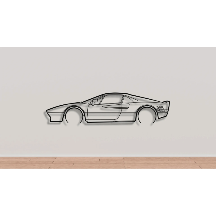 Ferrari 288 GTO full silhouette