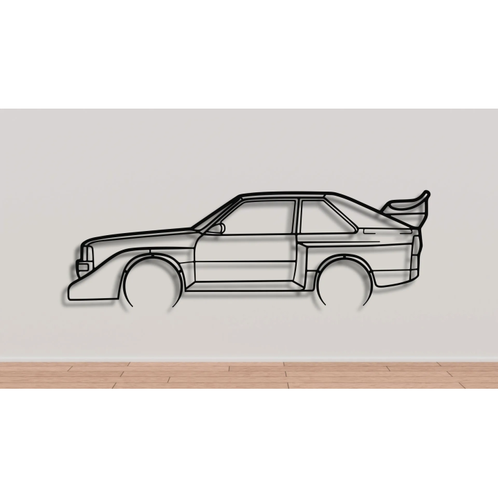 Audi sport Quattro S1 E2 full silhouette