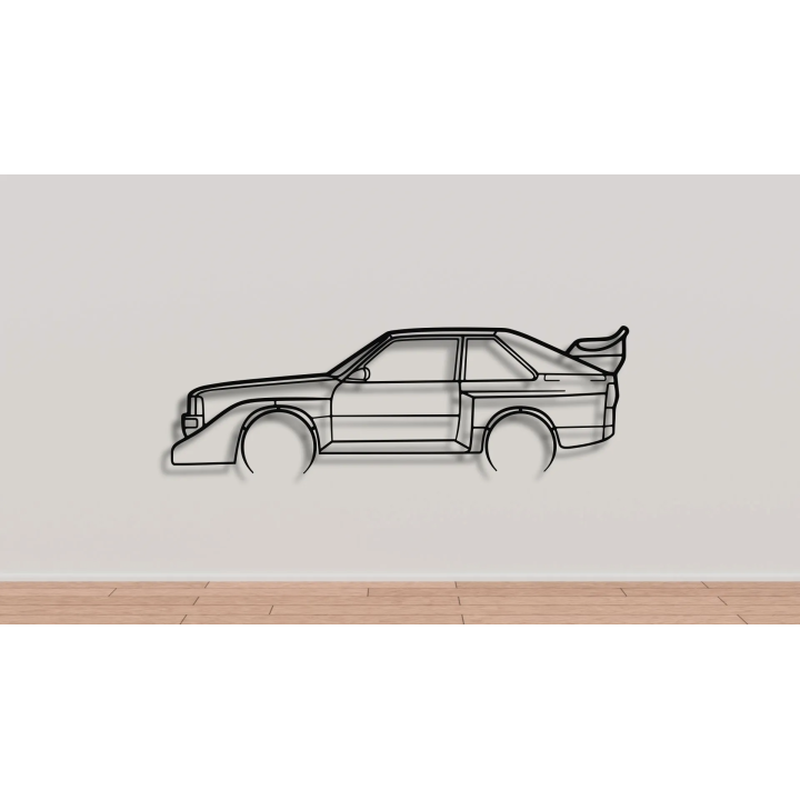 Audi sport Quattro S1 E2 full silhouette
