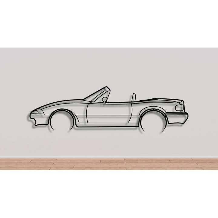 Mazda MX5 NA full silhouette