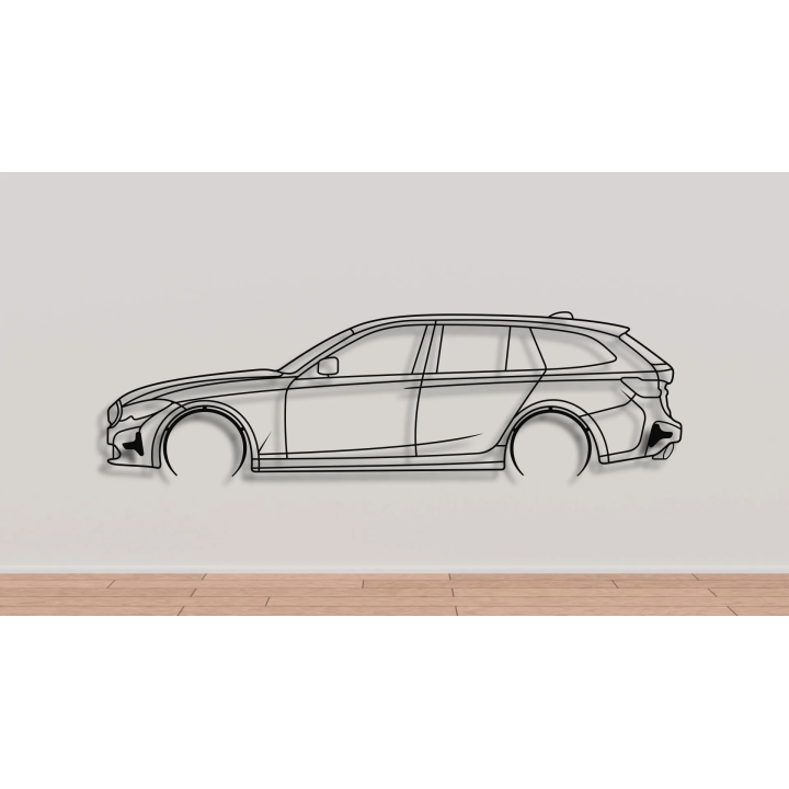 3 series BMW G21 touring full silhouette