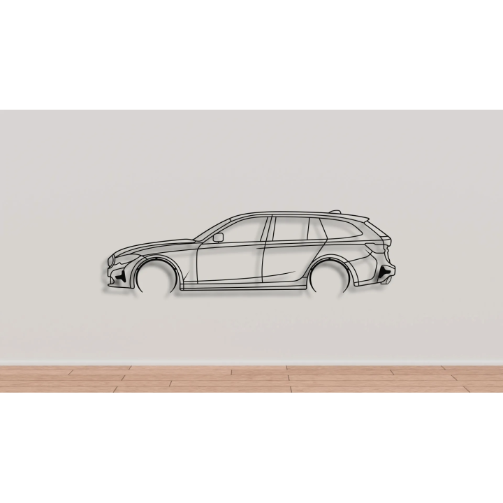 3 series BMW G21 touring full silhouette