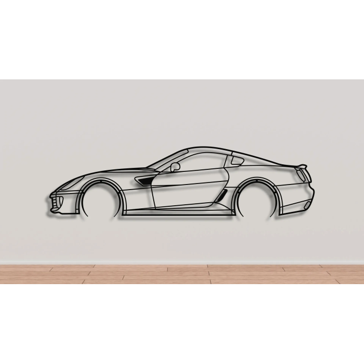 Ferrari 599 GTB full silhouette