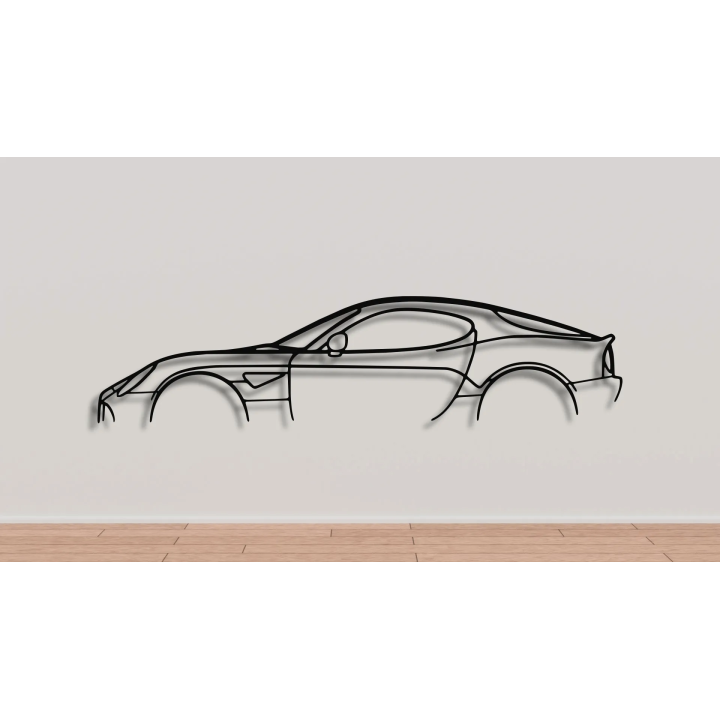 Alfa Romeo 8C simple silhouette