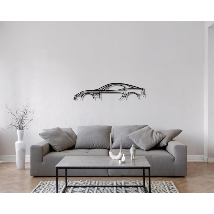 Alfa Romeo 8C simple silhouette