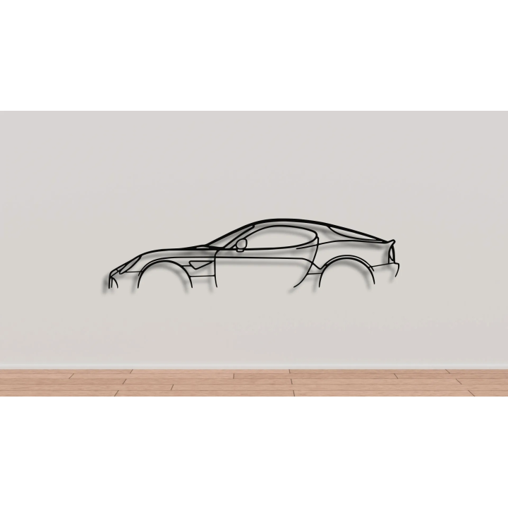 Alfa Romeo 8C simple silhouette