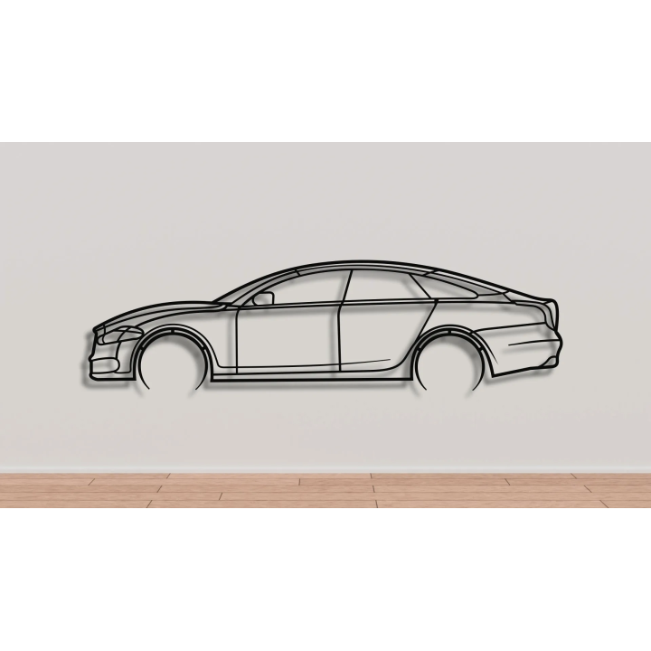 Jaguar XJ full silhouette