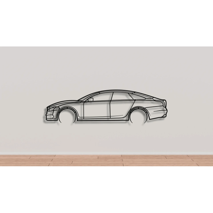 Jaguar XJ full silhouette