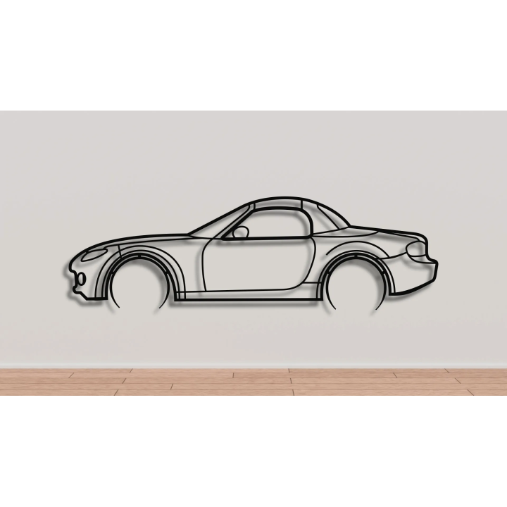 Mazda MX5 NC full silhouette