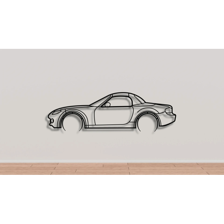 Mazda MX5 NC full silhouette