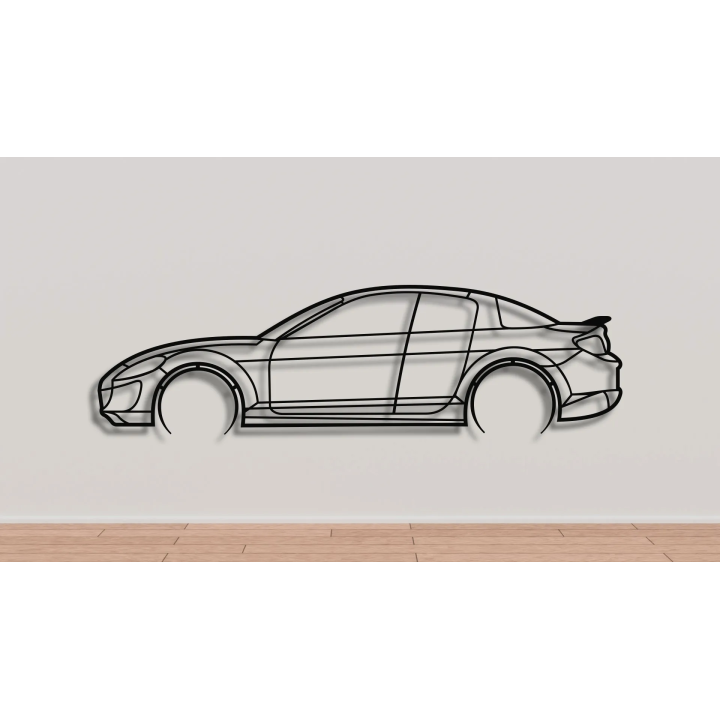 Mazda RX8 full silhouette