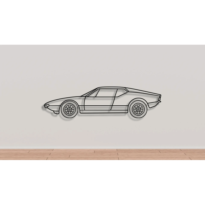 de Tomaso Pantera full silhouette