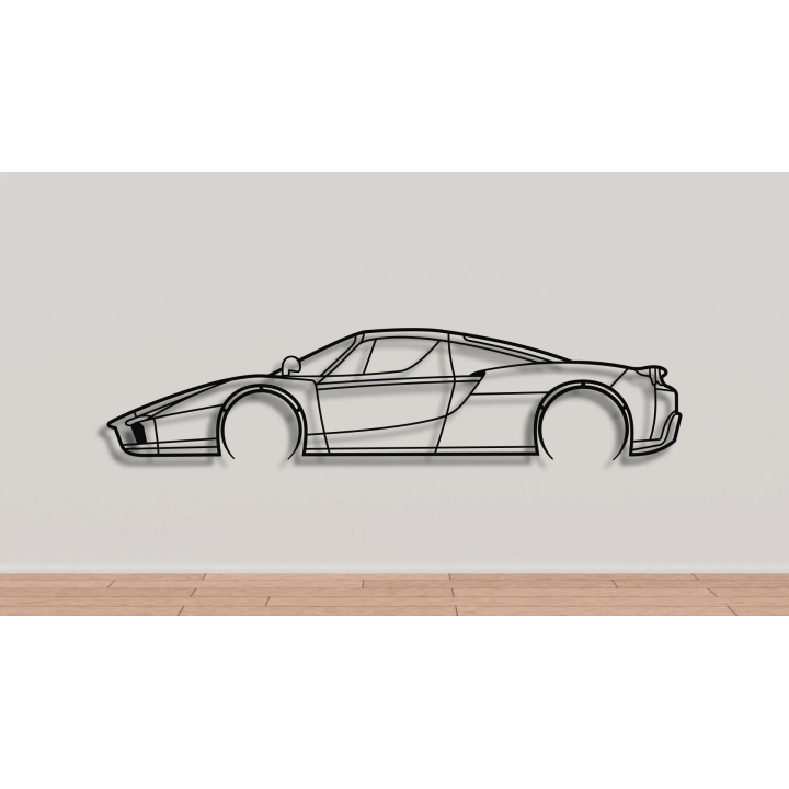 Ferrari Enzo full silhouette