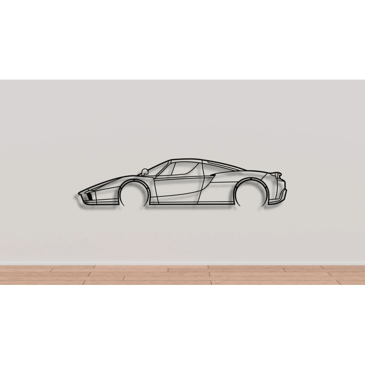 Ferrari Enzo full silhouette